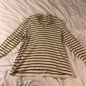 LL Bean XL zip up mock turtleneck